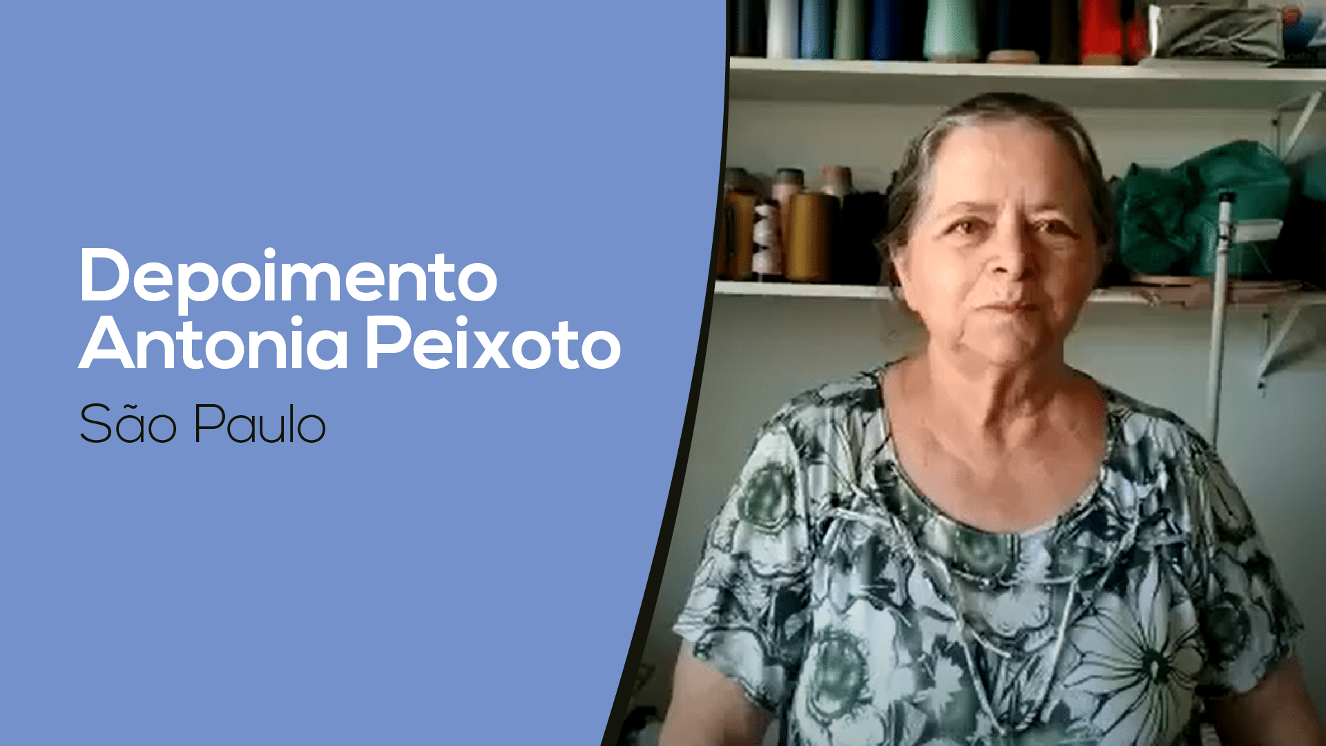 Depoimento Antonia Peixoto - Days Costura